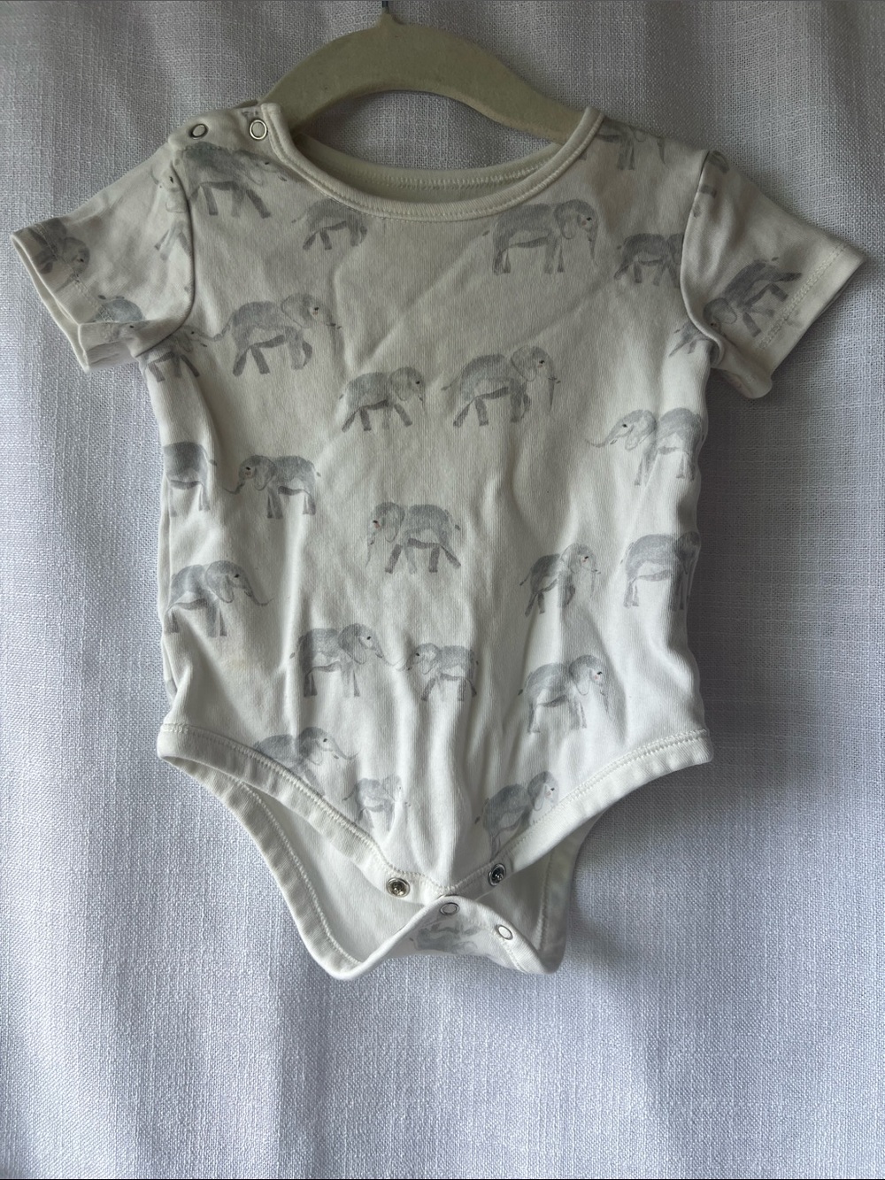 Pehr Elephant Onesie 6-12M